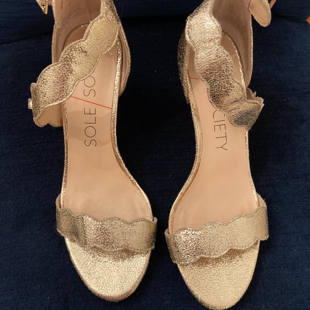 Sole Society Pia Ankle Strap Sandal 7.5